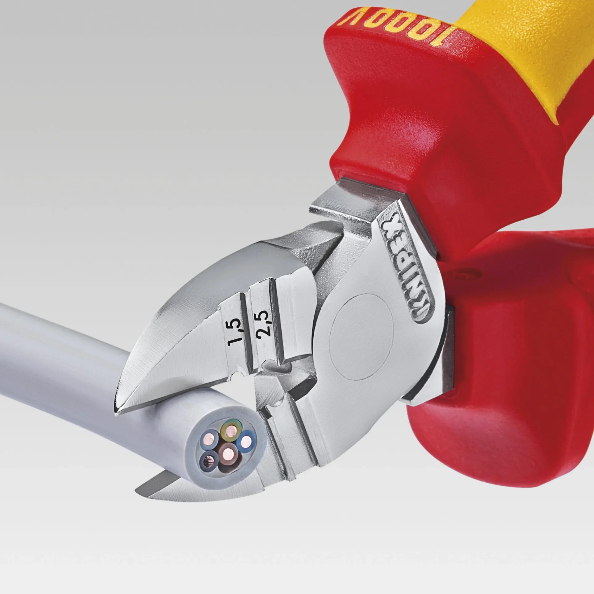 Abisolier- Seitenschneider VDE 160 mm - 2