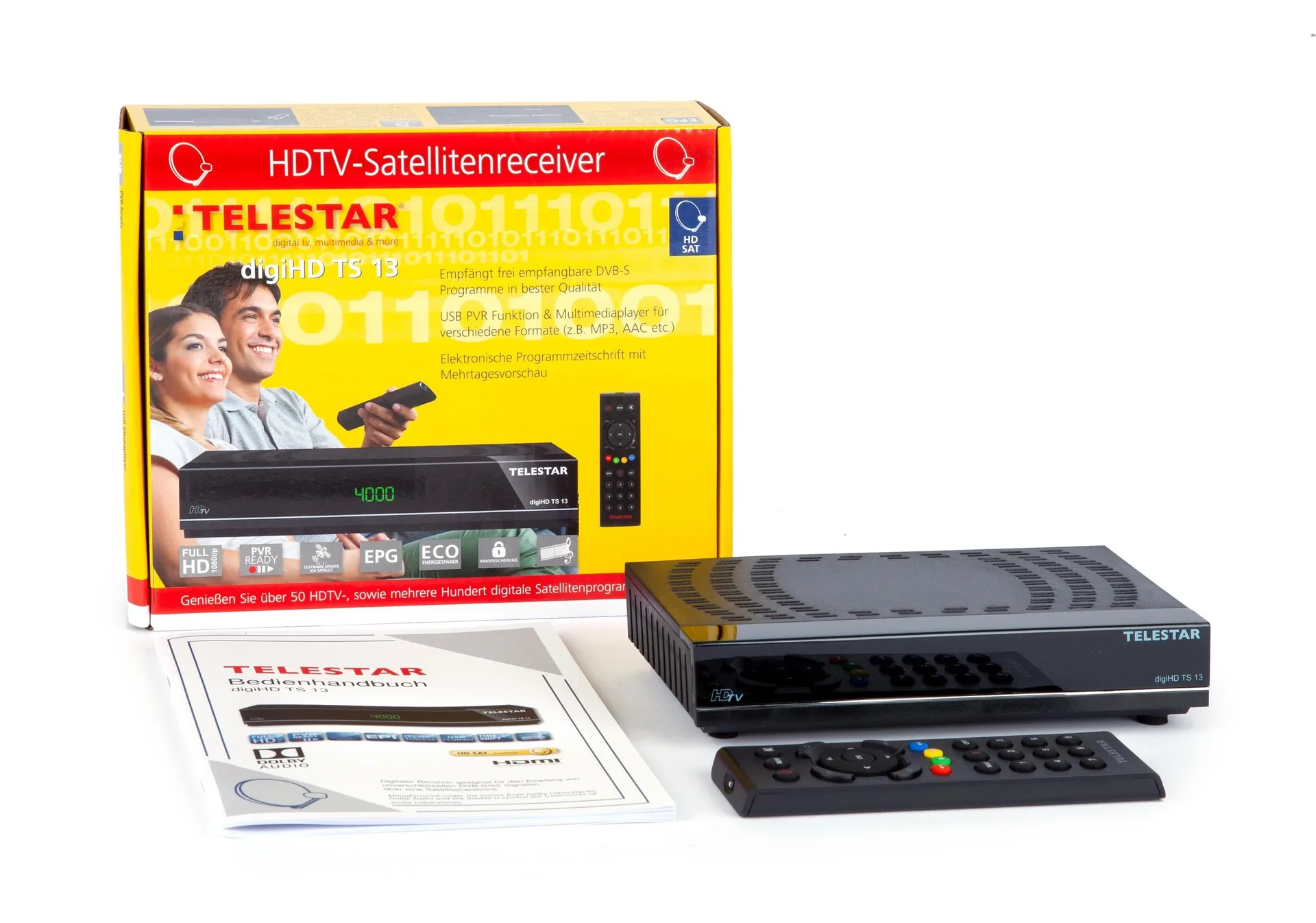 HDTV Sat Receiver, digiHD TS 13 - 2