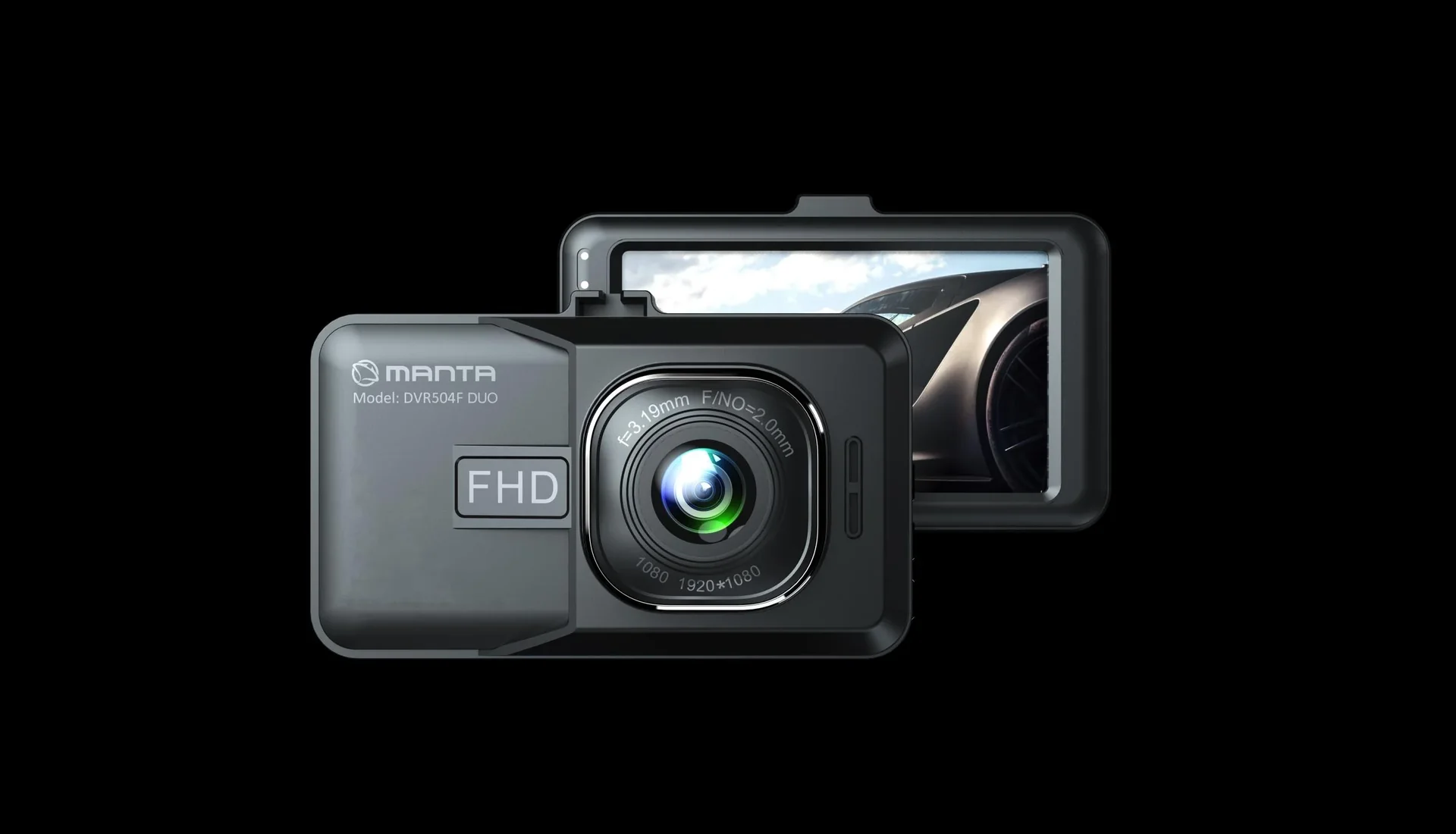 Manta FHD DUO Dashcam - 1