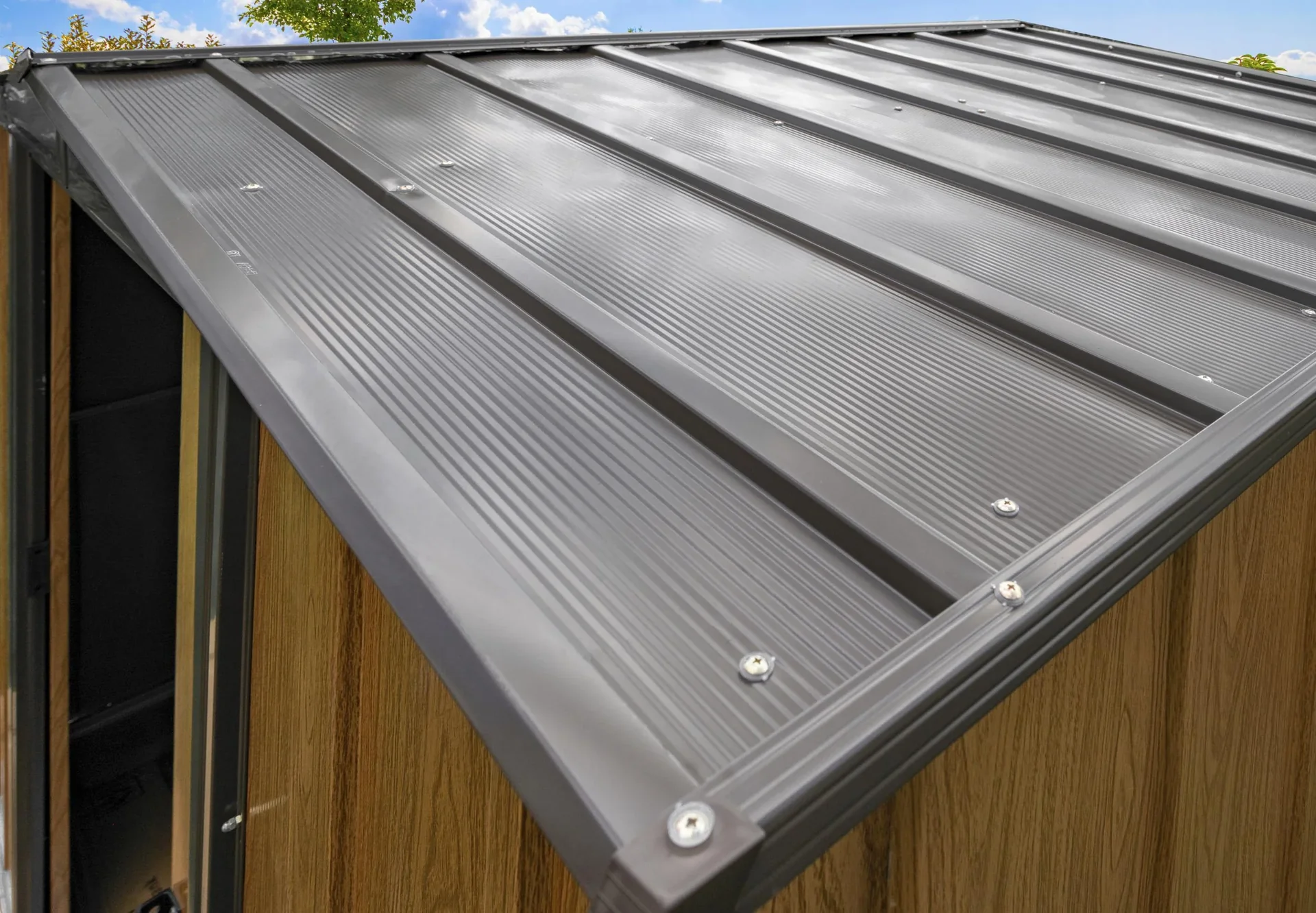 Metallgerätehaus Woodlake 8x6, 253 x 181 x 177 cm - 6