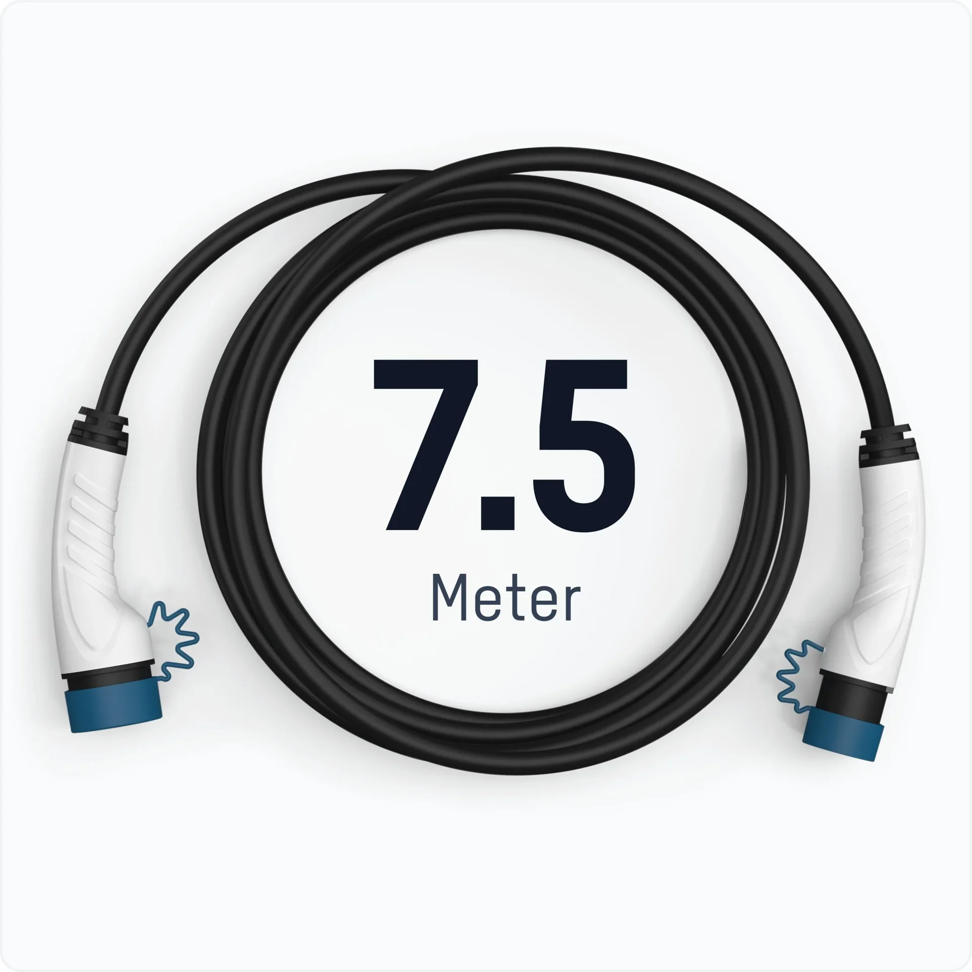 Autoladekabel 11KW TYP 2 MODE 3 16A 750 cm - 4