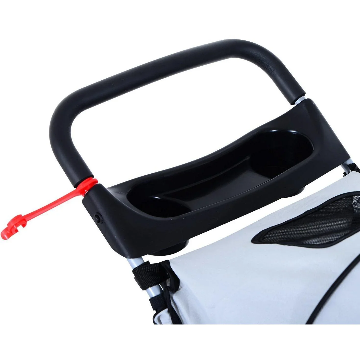 Hundewagen Hundebuggy Hunde Pet Stroller Buggy Grau - 0