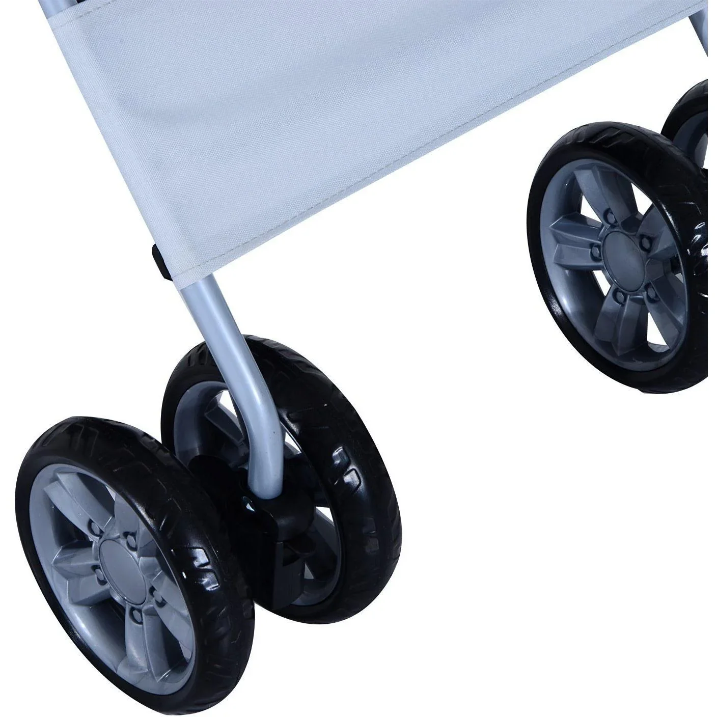 Hundewagen Hundebuggy Hunde Pet Stroller Buggy Grau - 6