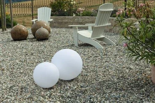 Leuchtkugel MUNDAN weiß 300 mm, 11 Watt, für den Innen- und Außenbereich - 3