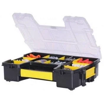 Werkzeugkoffer stapelbar - 10 Ablagefächer - 29,5x6,5x21,5 cm - 2