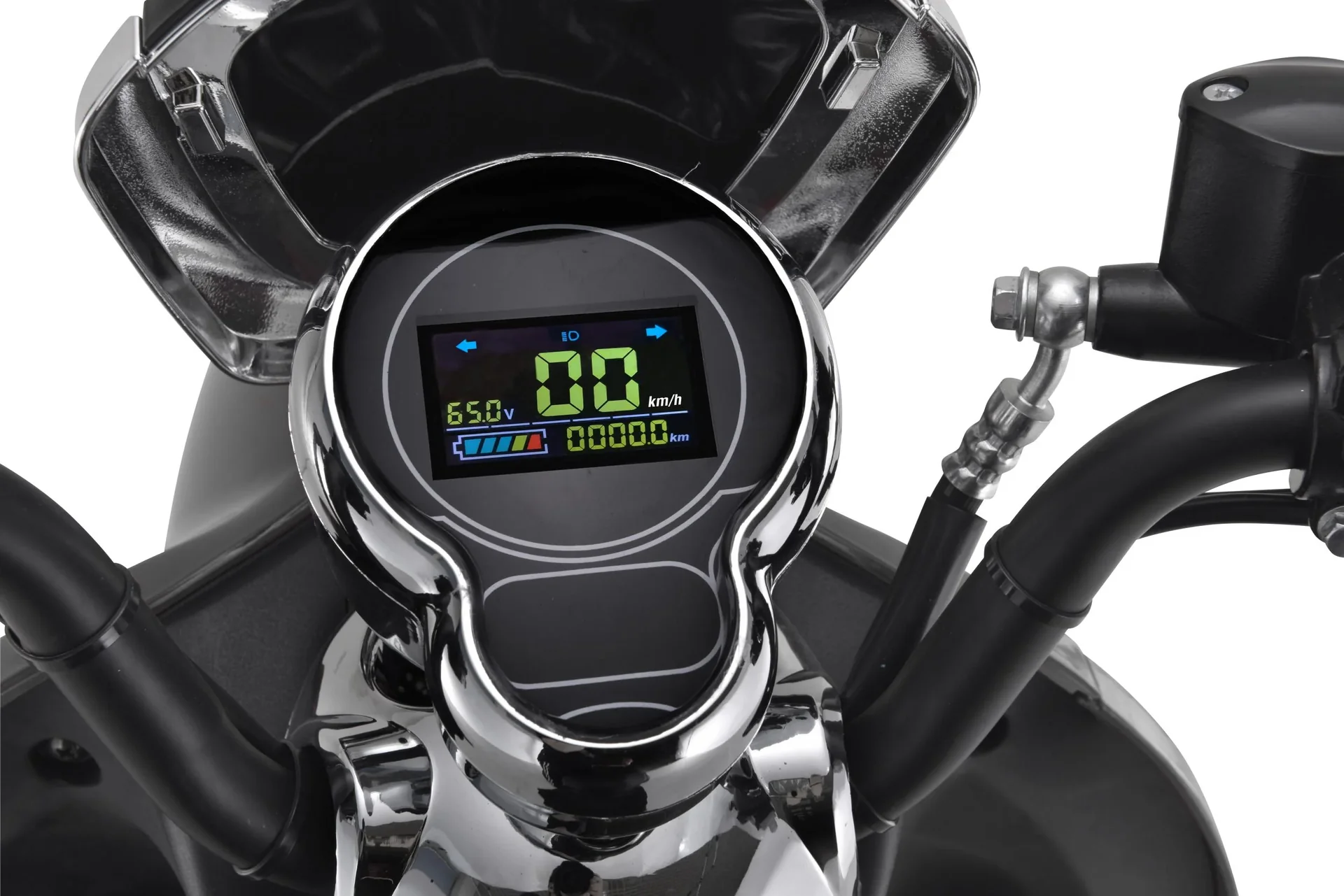 3-Rad E-Mobil Modena 25 km/h - rot - Neue Roller-Optik mit dem Komfort eines Elektromobils - 2