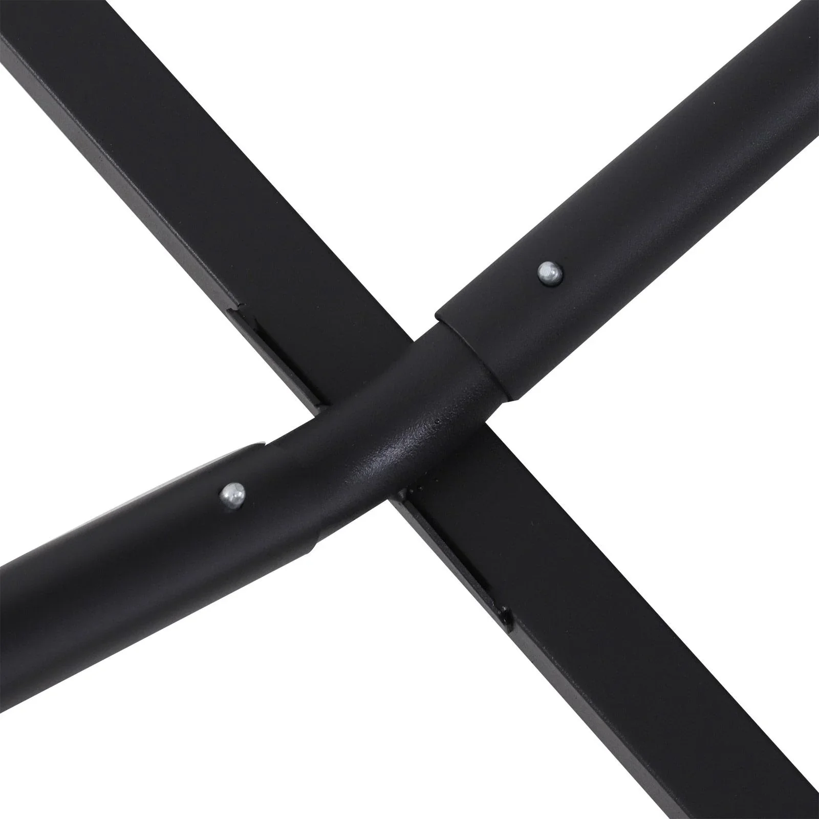 Hängemattengestell für Hängematte Hängemattenständer mit Hacken Garten Strand Metall 360x92x115cm bis 150kg - 3