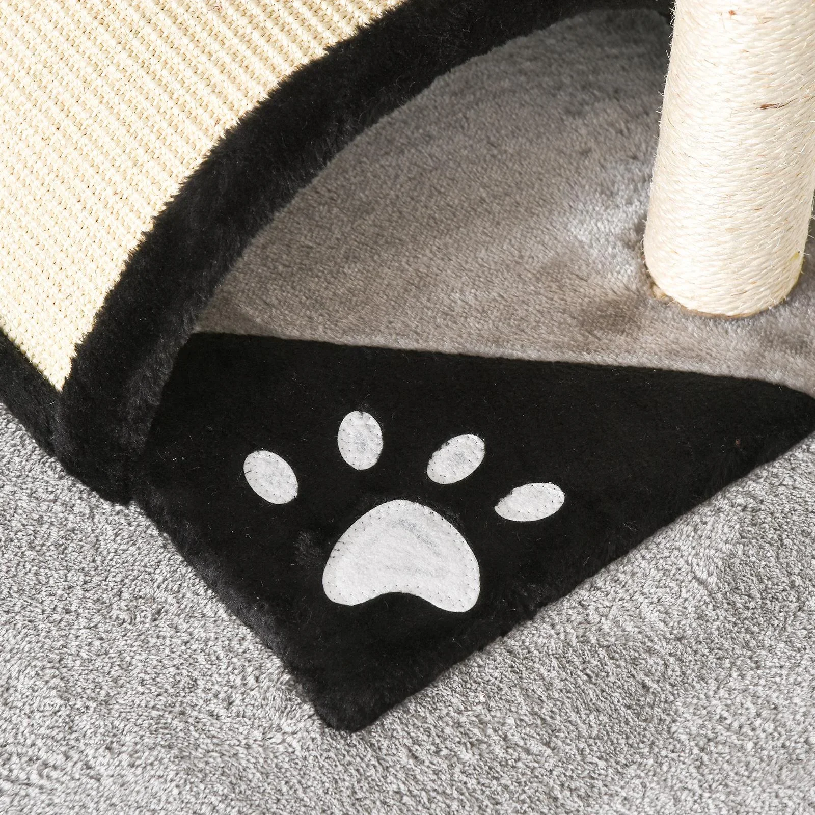 Katzenbaum mit Plüsch - 0