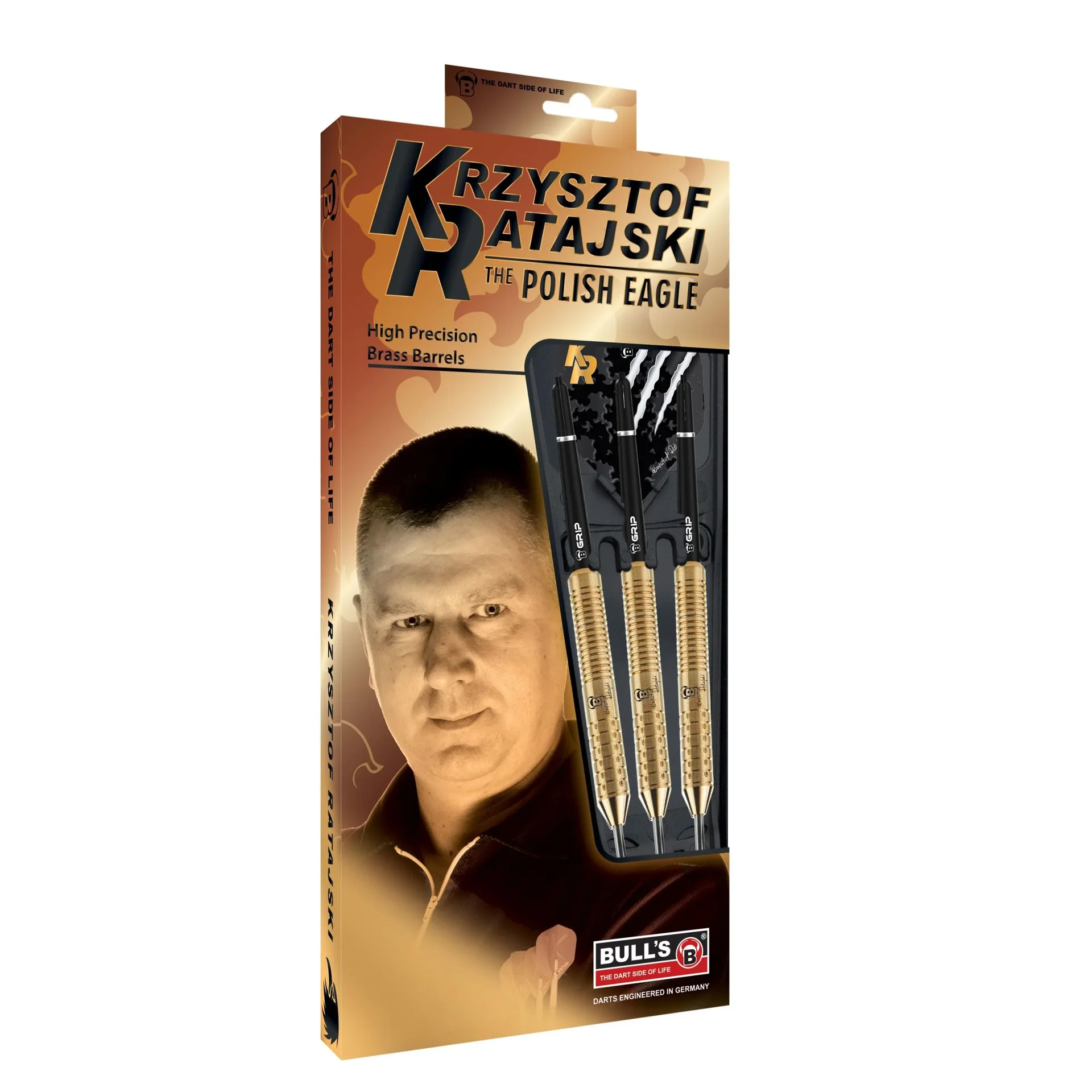 Krzysztof Ratajski Brass Gold Steel Dart 22gr. - 1