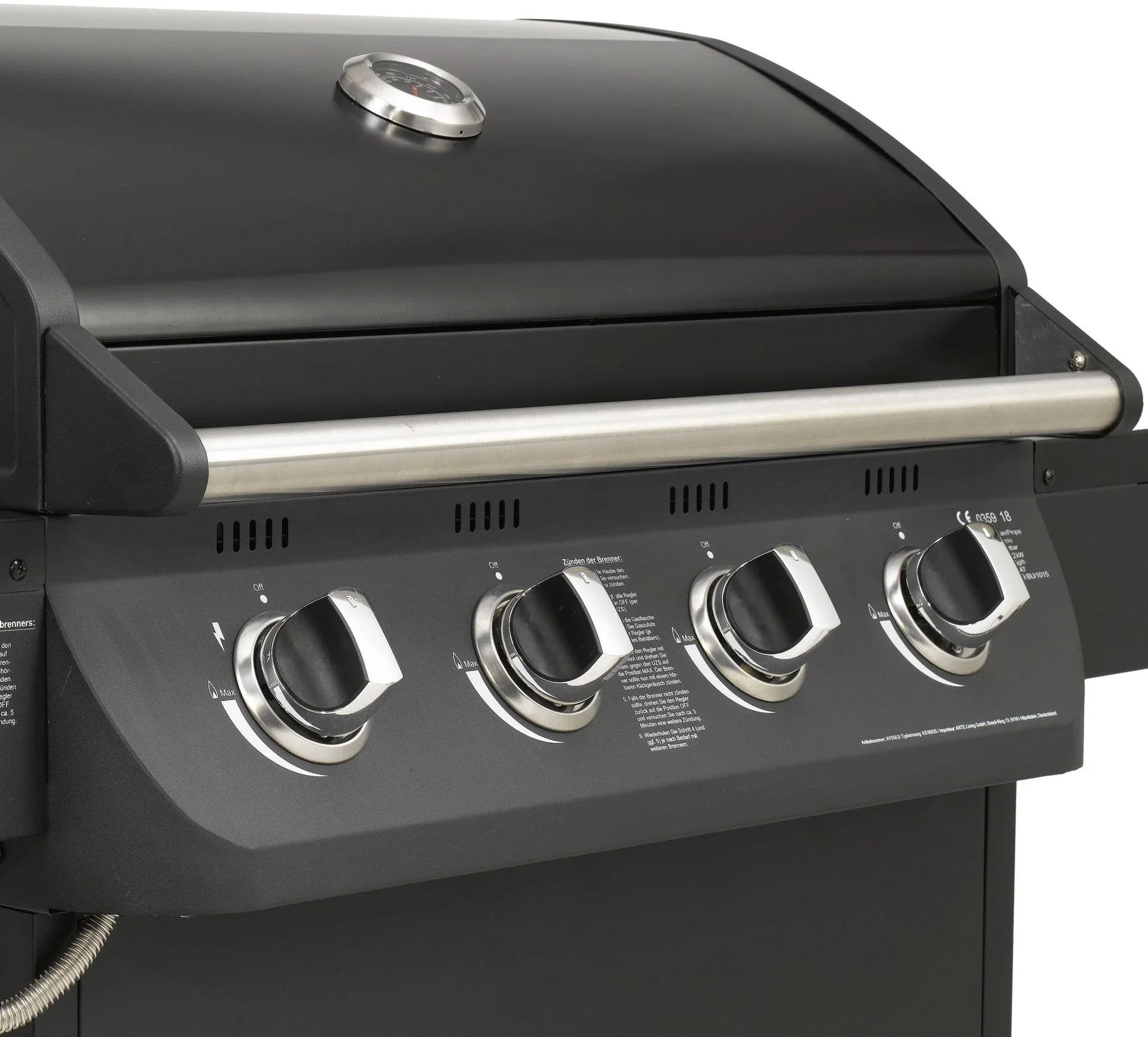 Gasgrill "Columbus" 4+1 Brenner - 4