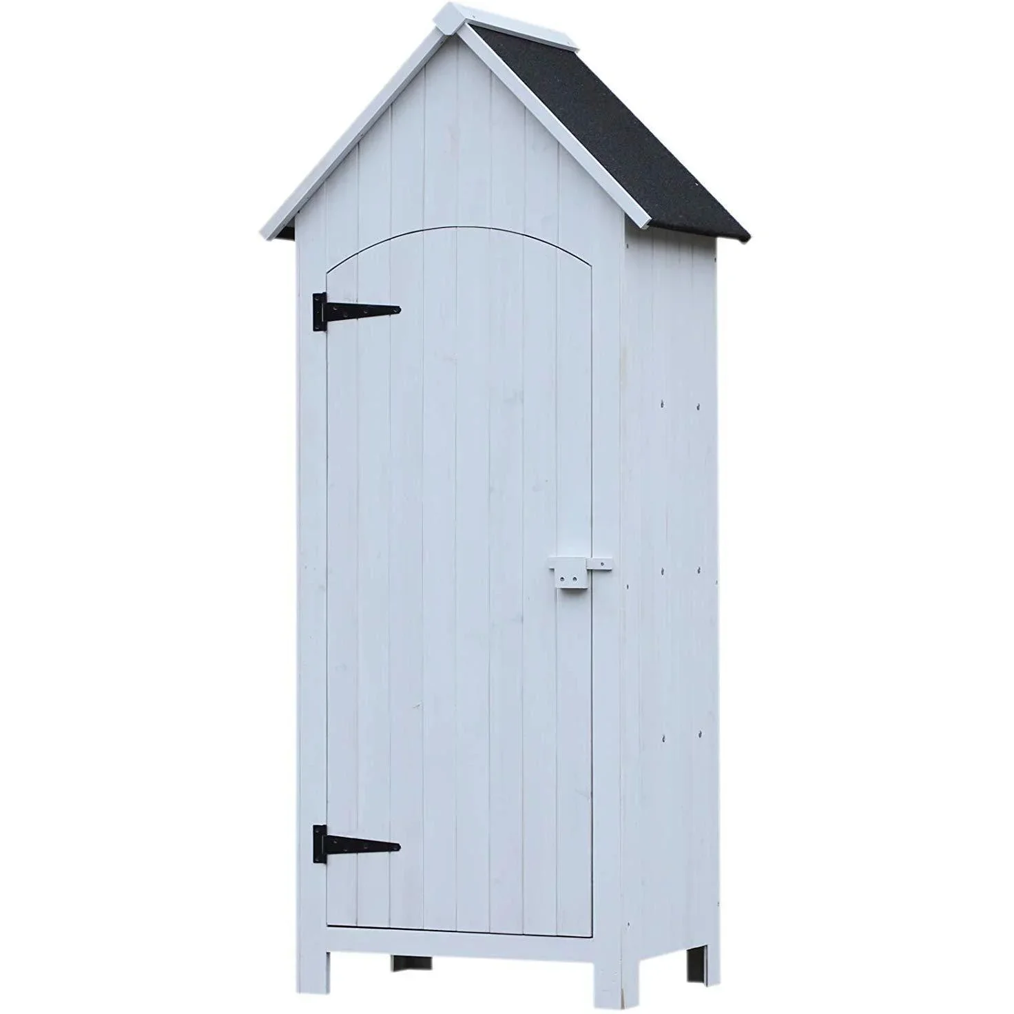 Gartenschrank mit Bitumenpappe - 7