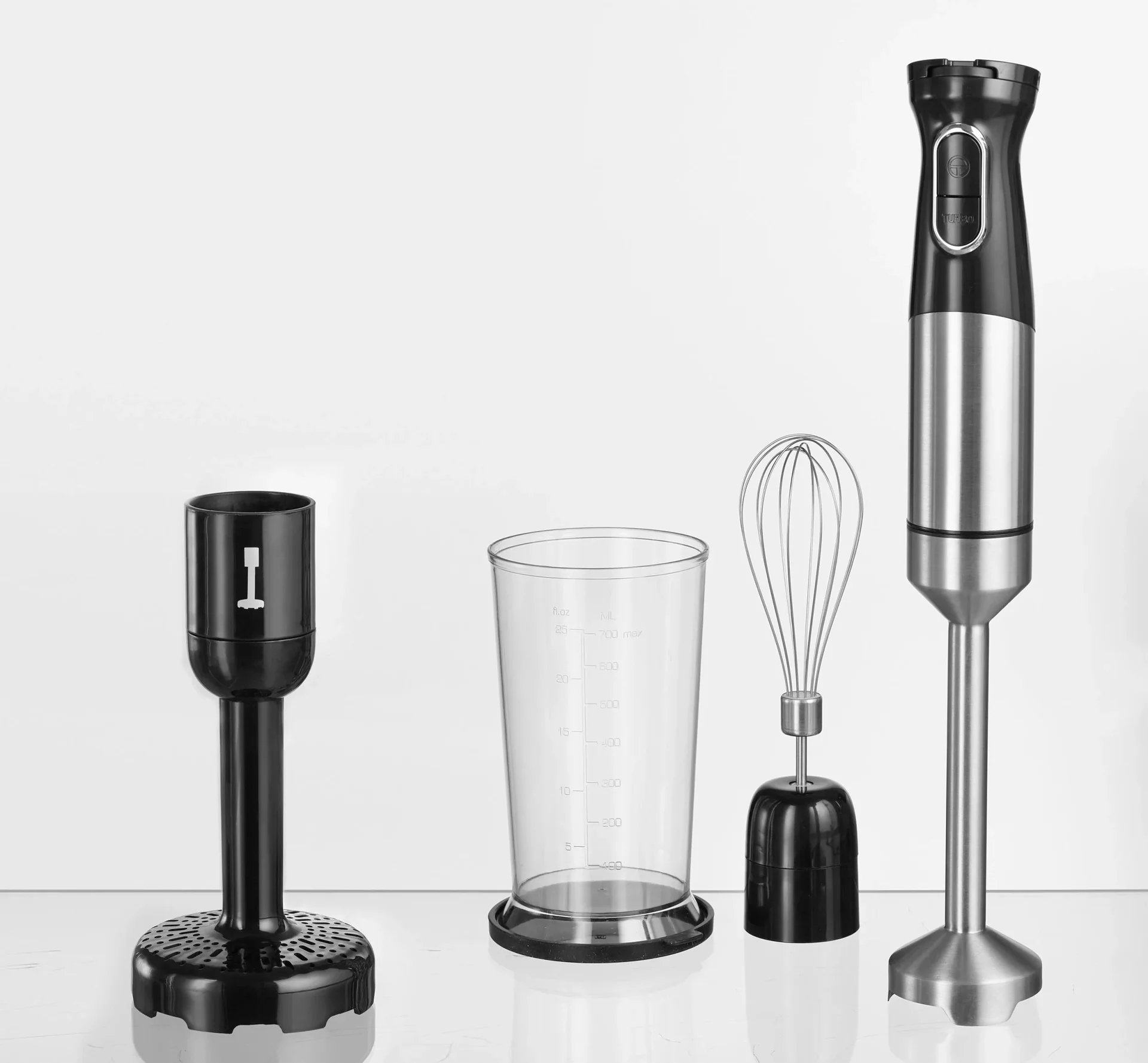 Power Stabmixer Spar-Set, Edelstahl, 1500 Watt inklusive Kartoffelstampfer - 2