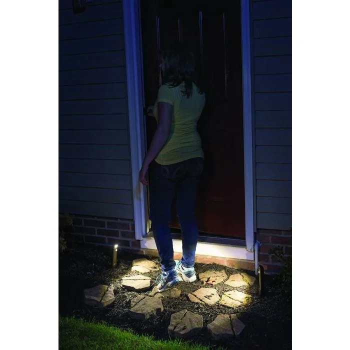 LED Wegbeleuchtung braun mit Bewegungsmelder 2er Pack MB562 30 Lumen IP66 - 2