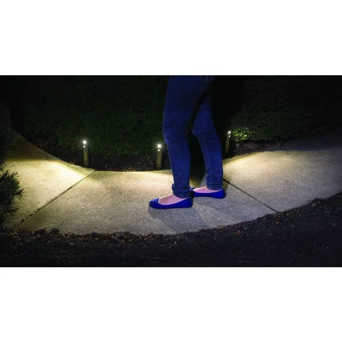 LED Wegbeleuchtung braun mit Bewegungsmelder 2er Pack MB562 30 Lumen IP66 - 4