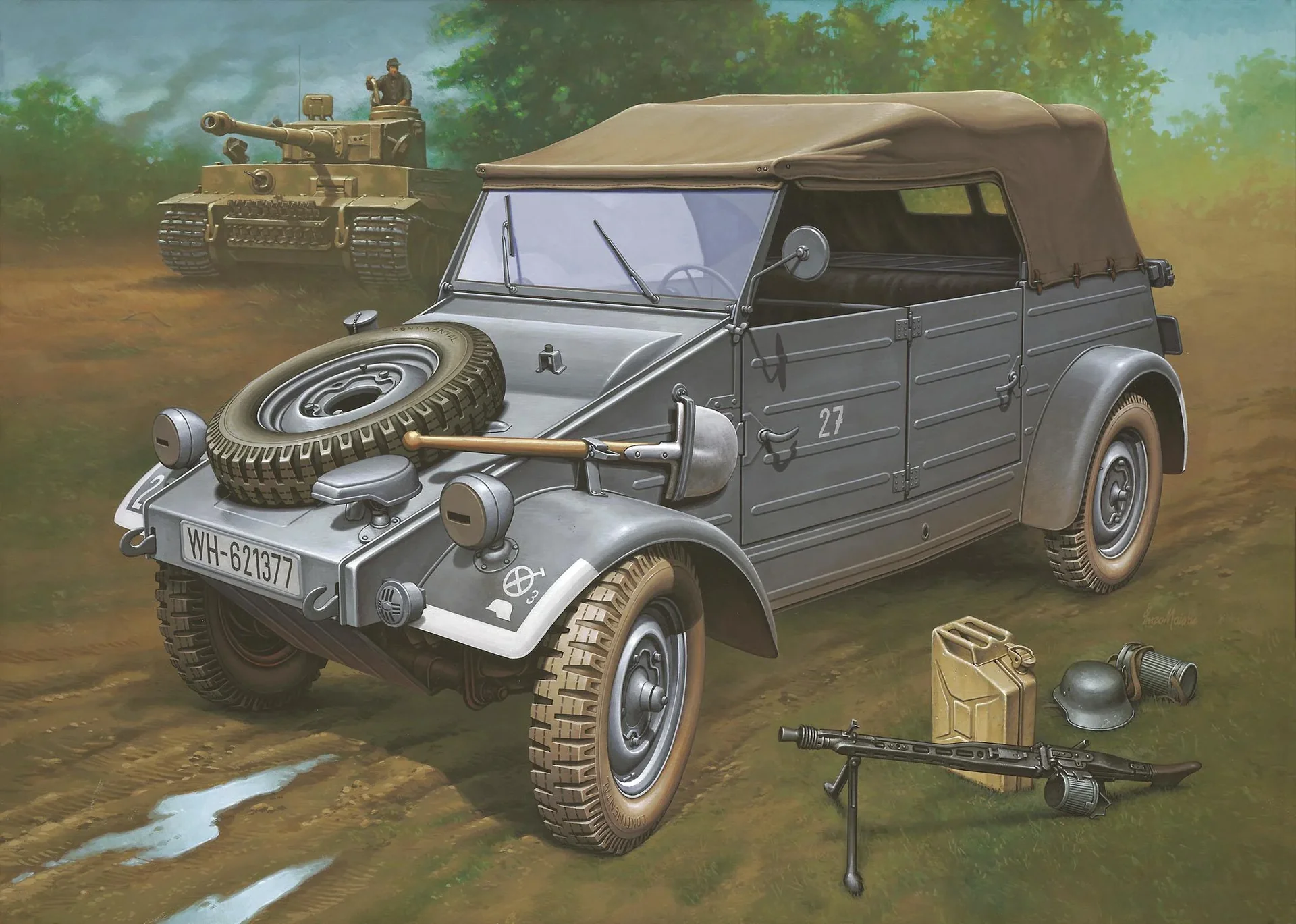 Kübelwagen Typ 82 - 7