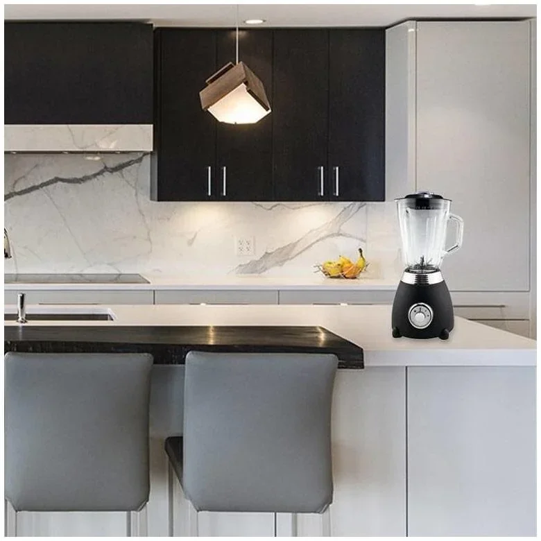 Mixer - 2 Geschwindigkeiten - 1,5 l - 850 W - Schwarz - 6