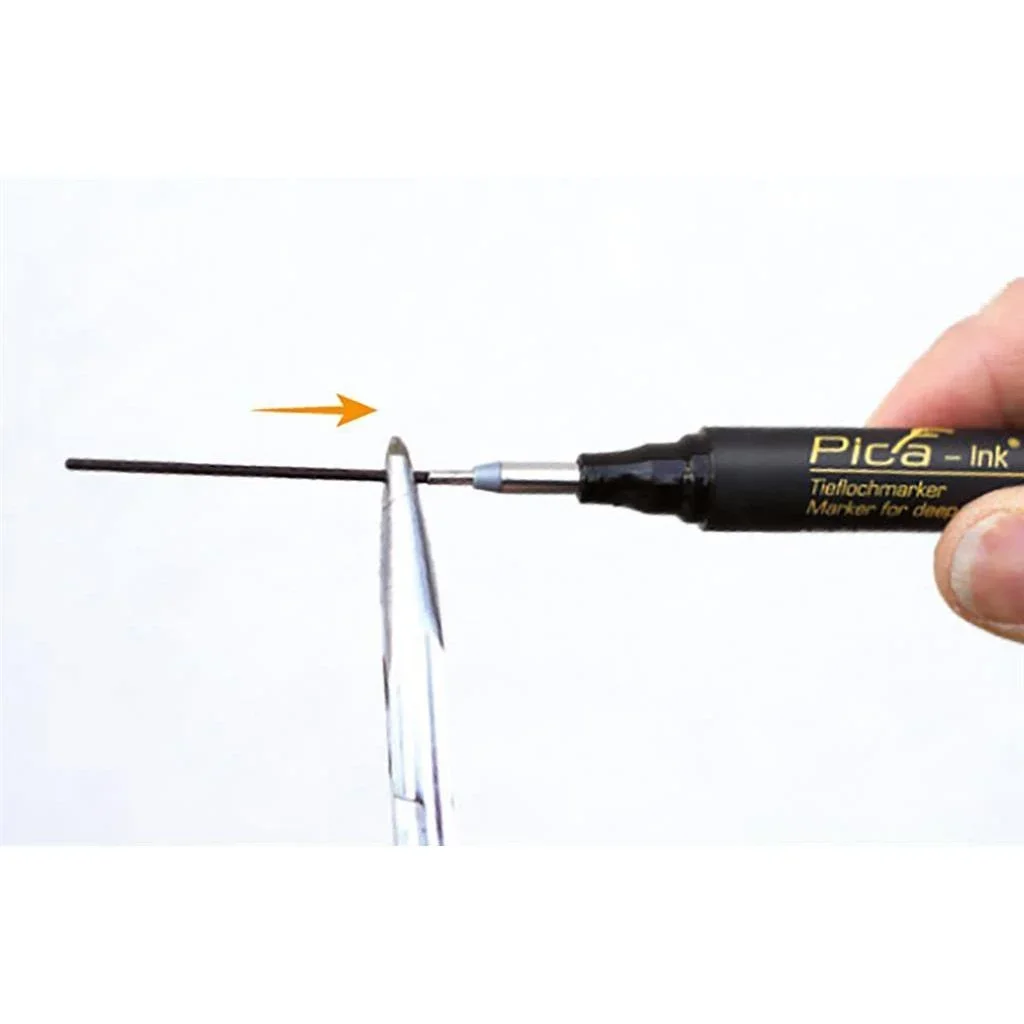 Markierstift blis 150/40 für tiefe Löcher - permanent - rot - 5