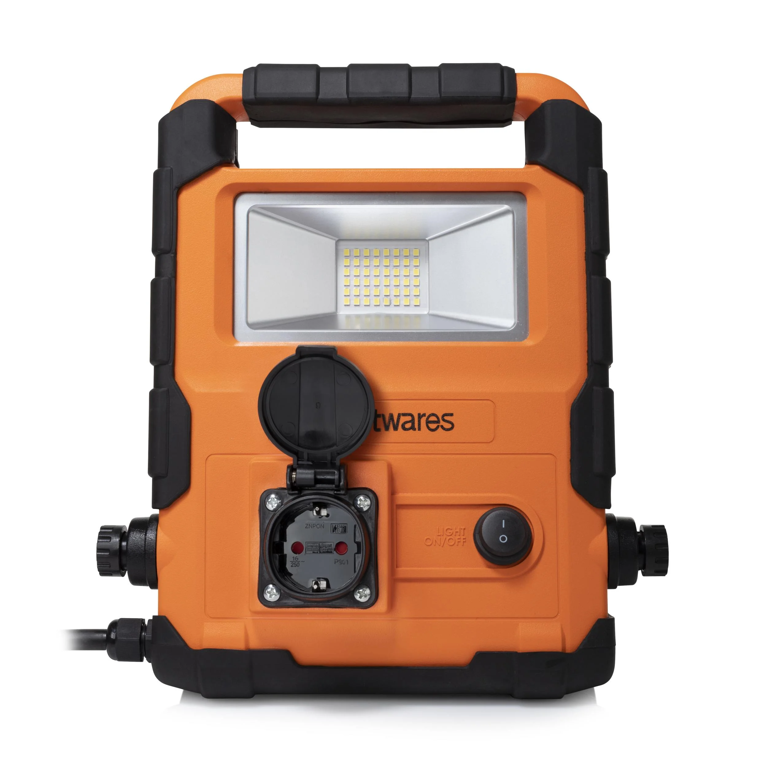 LED Arbeitsleuchte, faltbar mit Steckdose - 6