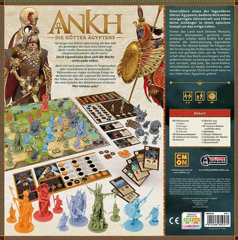 Gesellschaftsspiel Ankh - 1