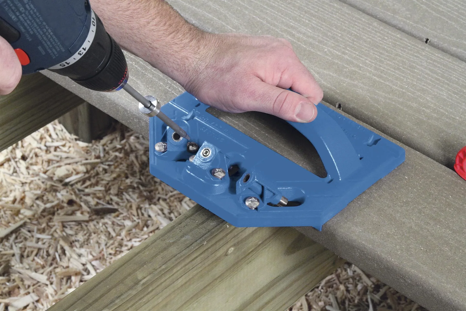 Terrassen-Bohrschablone - 0