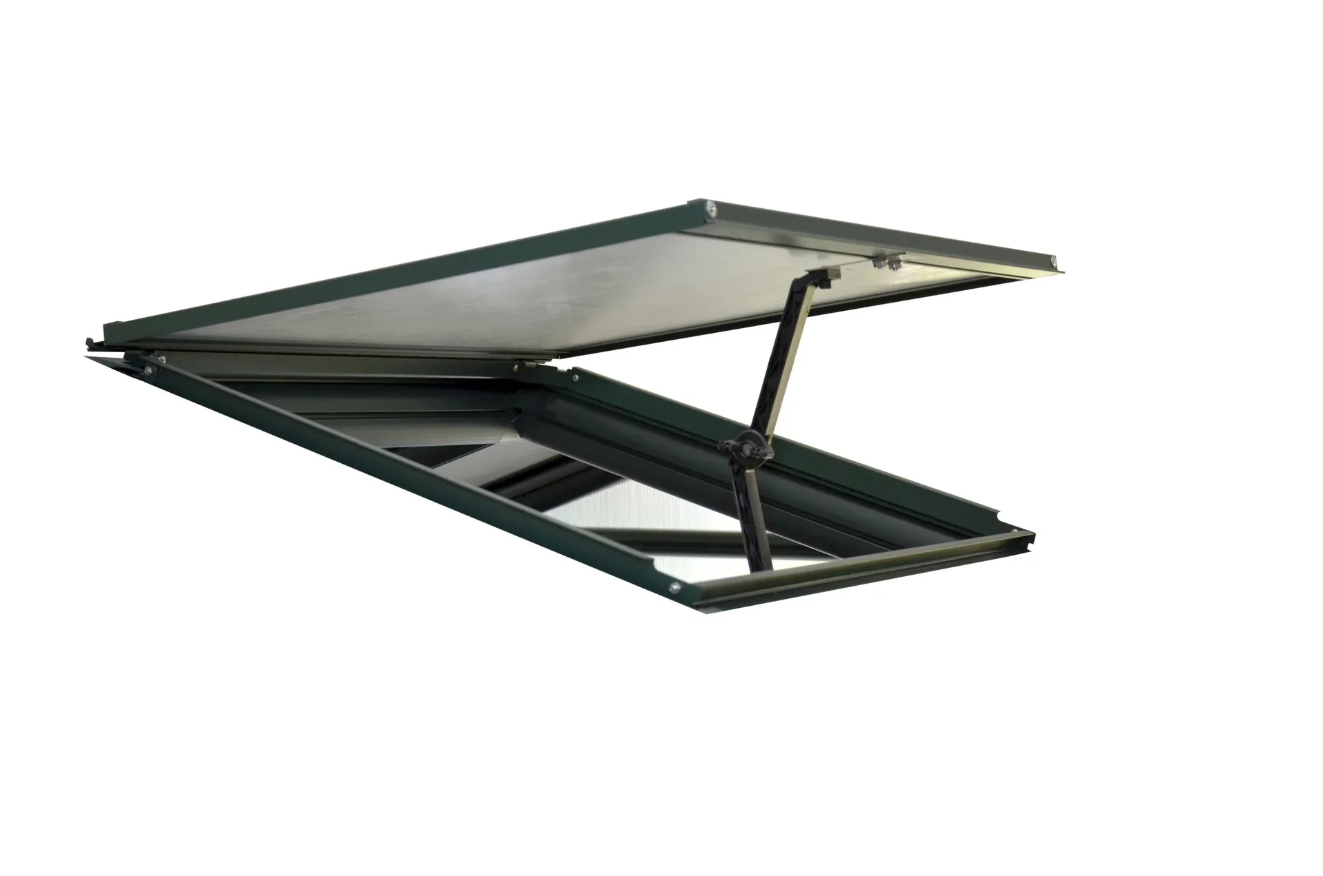 Kunststoff Gewächshaus Grand Gardener 410 mit Fundament, 267 x 639 x 238 cm - 3