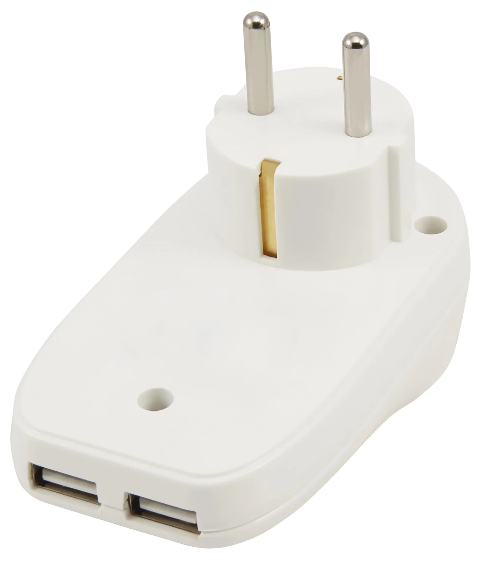 Steckdosen-Zwischenstecker 2x USB 2,1A - 2