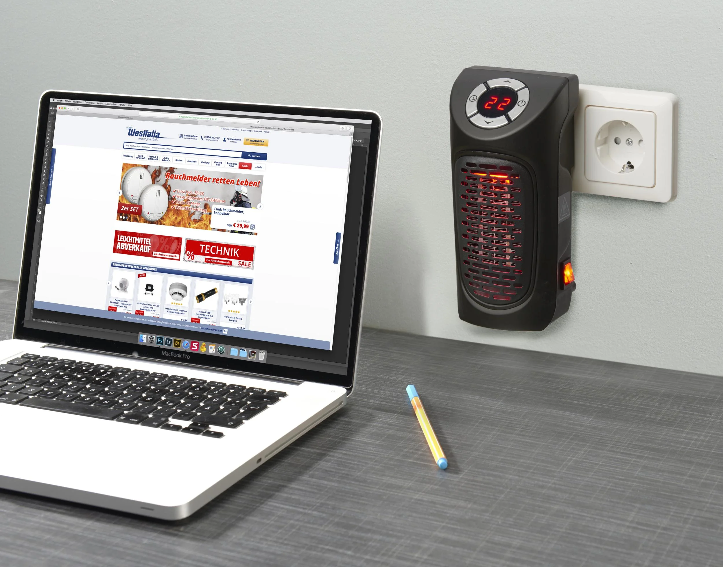 Maxx Heat 350W mit Fernbedienung - 8