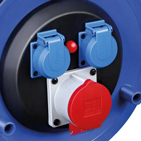 CEE Kabeltrommel Garant IP44, Durchmesser 320mm, 20m RN Kabel - 0
