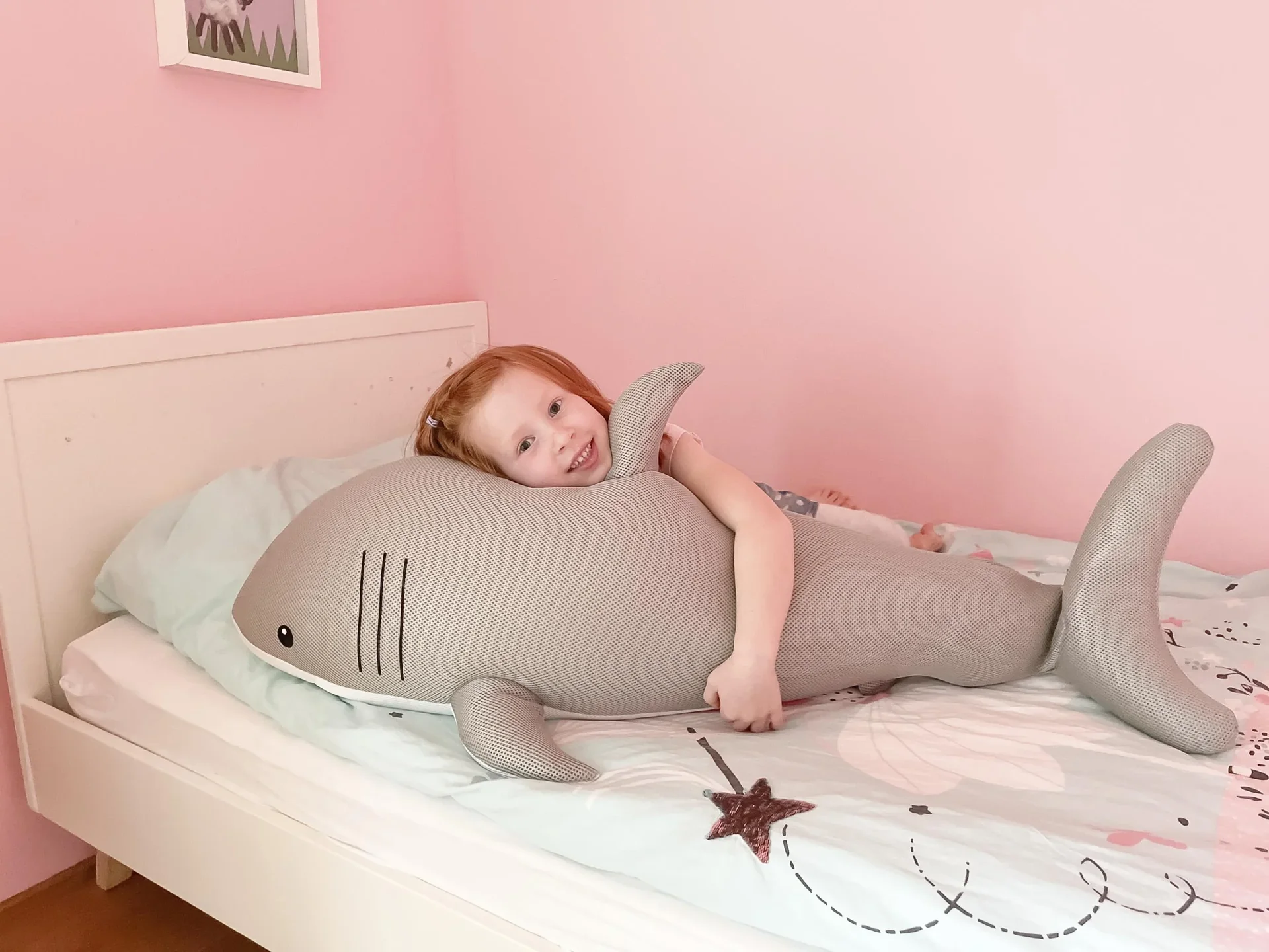 Pool Buddy Hai grau, weiss - 2