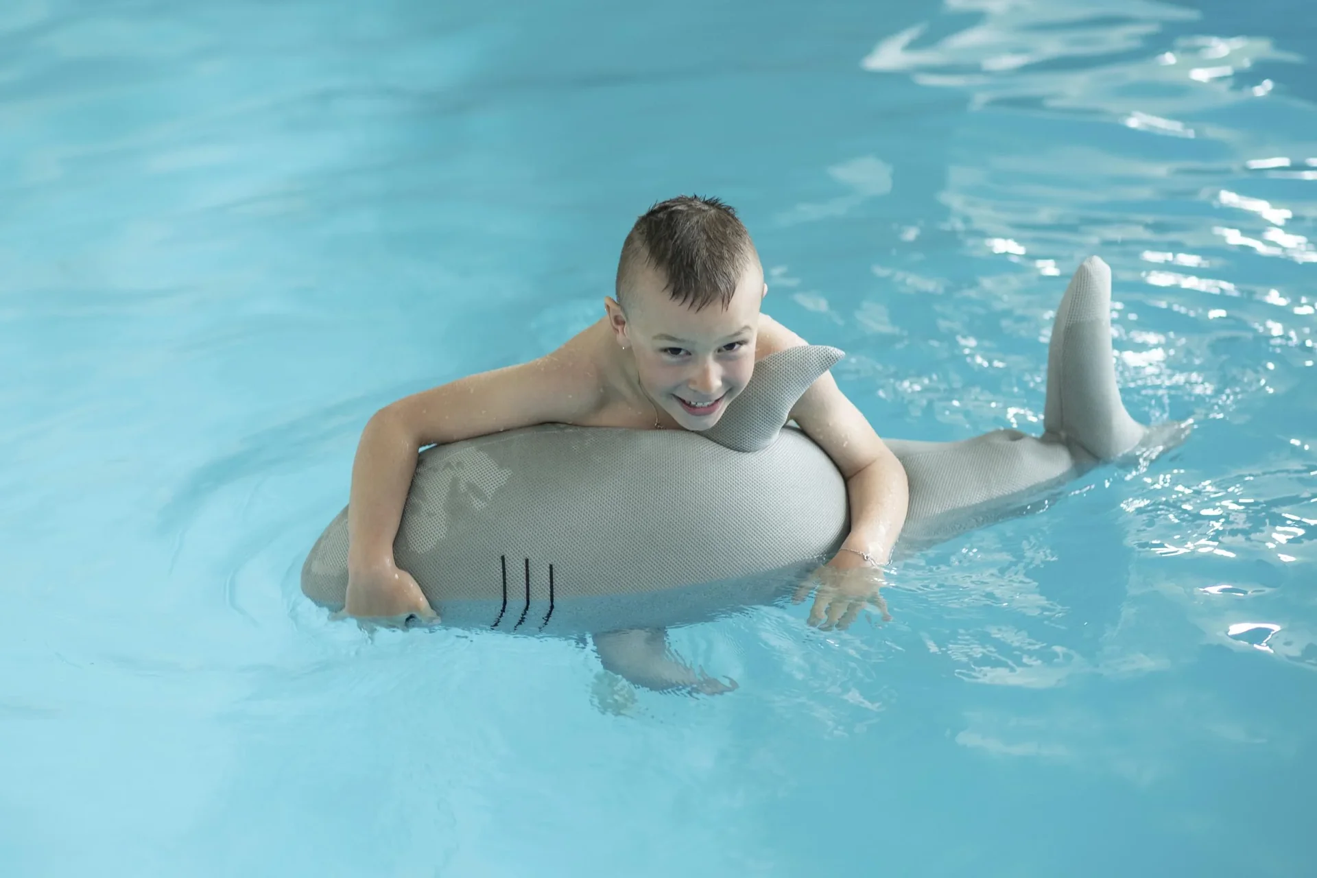 Pool Buddy Hai grau, weiss - 5