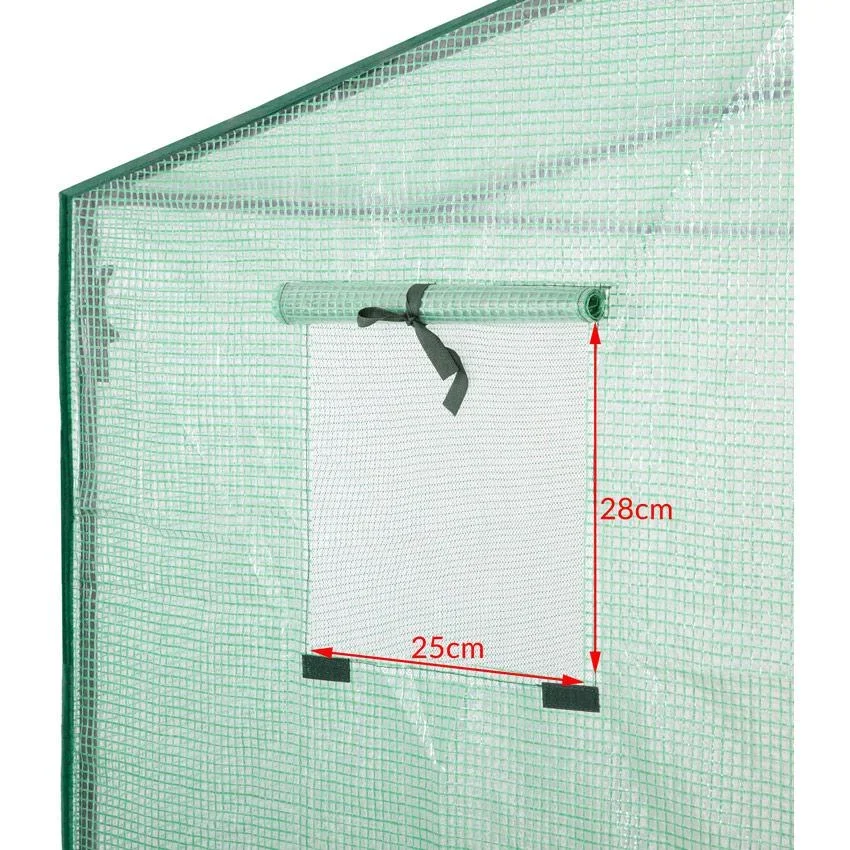 Gewächshaus aus Folie 200x173x80cm - 3