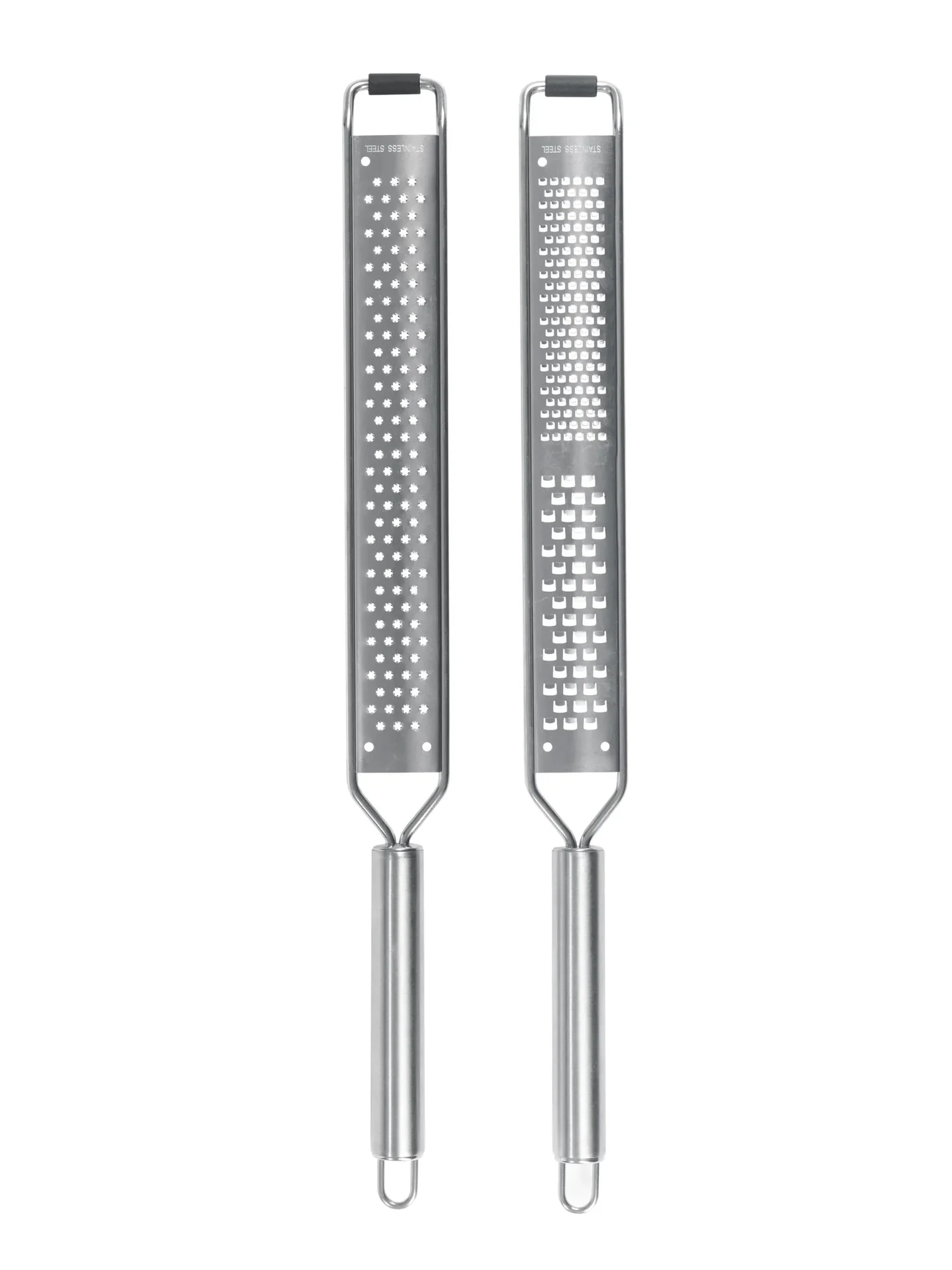 Zester-Reibe, 2-er Set, edelstahl - 10