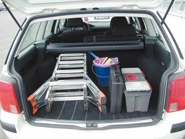 Gelenk Teleskopleiter Alu 4 x 4 Sprossen - 1