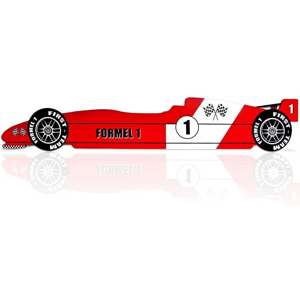 F1-Rennbett rot - 0