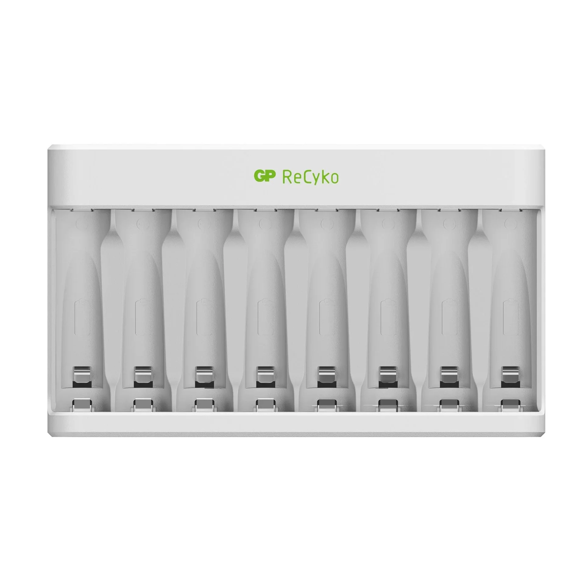 USB Ladegerät für 8 AA/AAA NiMH Akkus inkl. 4 ReCyko Mignon Akkus 2100 mAh + 4 ReCyko Micro Akkus 850 mAh - 2