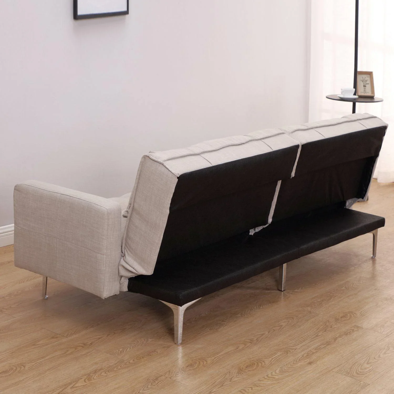 Schlafcouch mit Kissen - 3