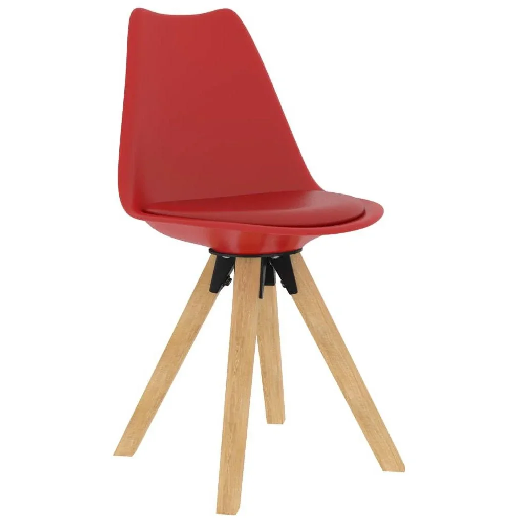 Esszimmerstühle 2 in rot - 2