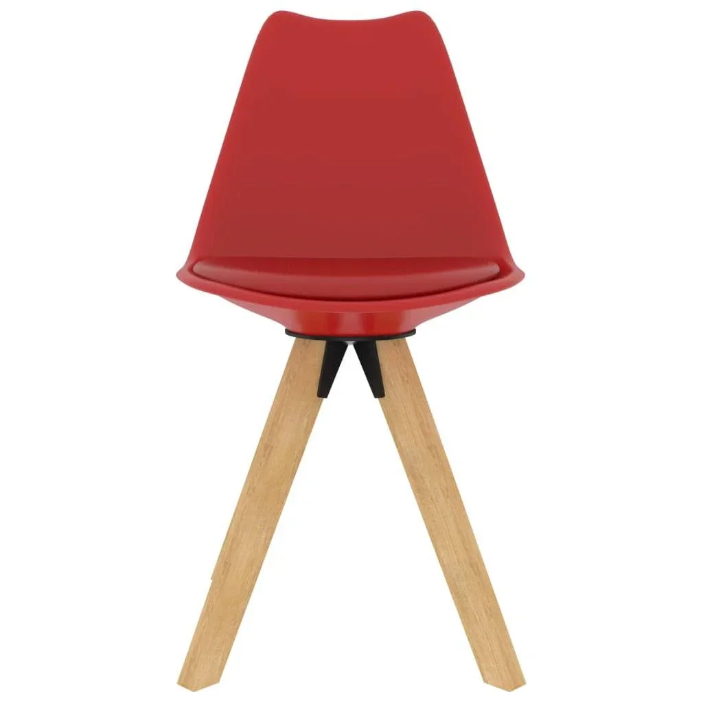 Esszimmerstühle 2 in rot - 3