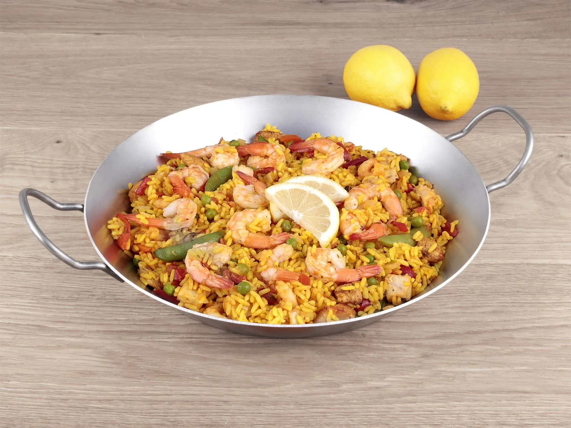 Gesundheits-Eisenpfanne mit Griffen, 24cm - 1