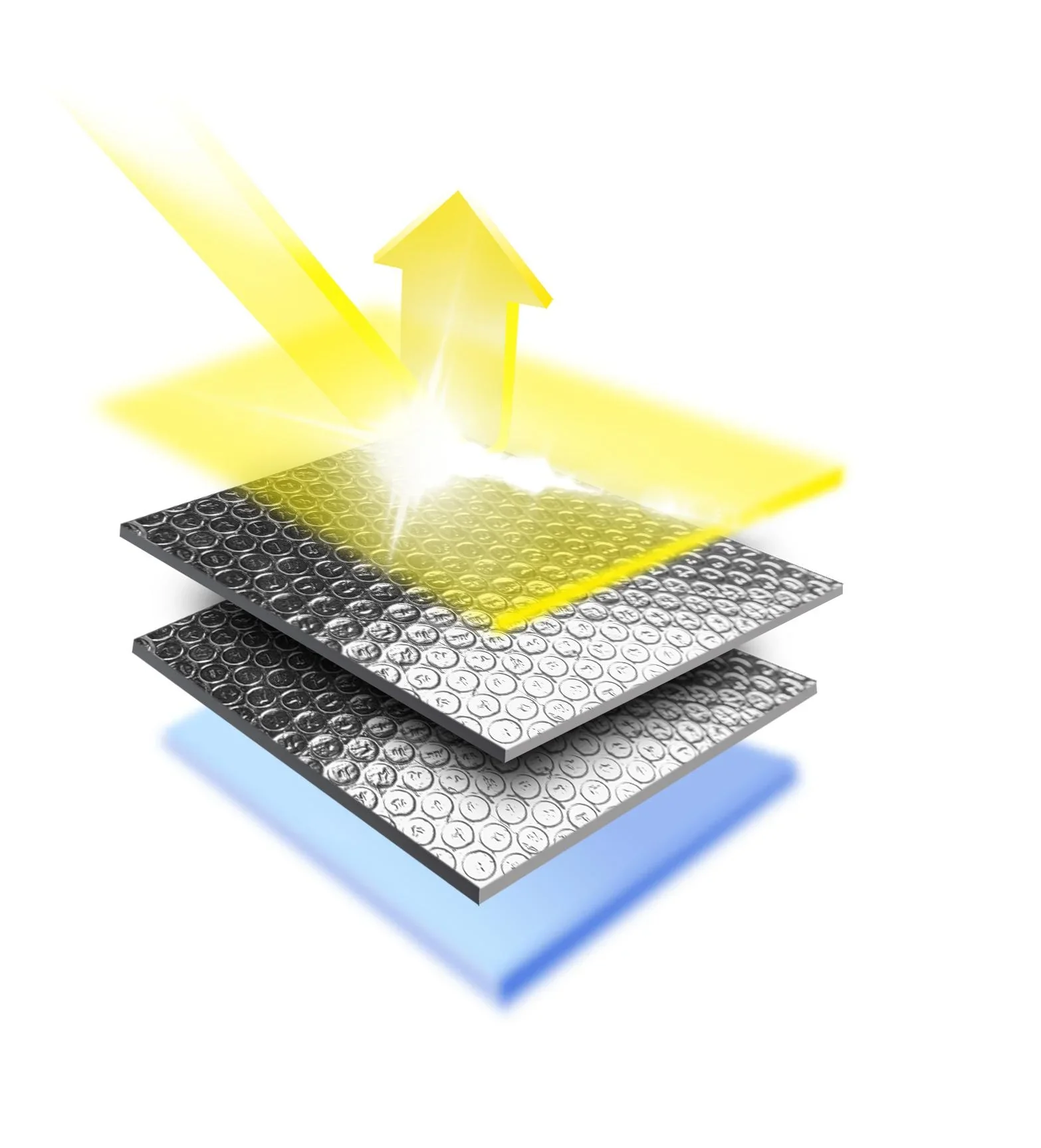 Thermo-Lenkradschutz - ca. 50 x 44 cm - Silber - 1
