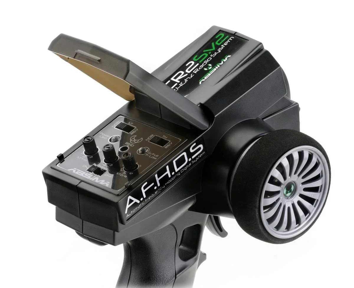 2 - Kanal Fernsteuerung "CR2S.V2" 2.4GHz inkl. 2 St. 3 Kanal Empfänger - 2