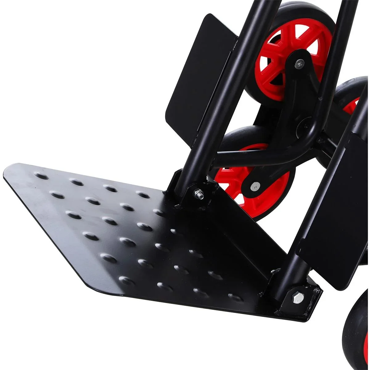 Treppensteiger höhenverstellbar schwarz/rot - 4