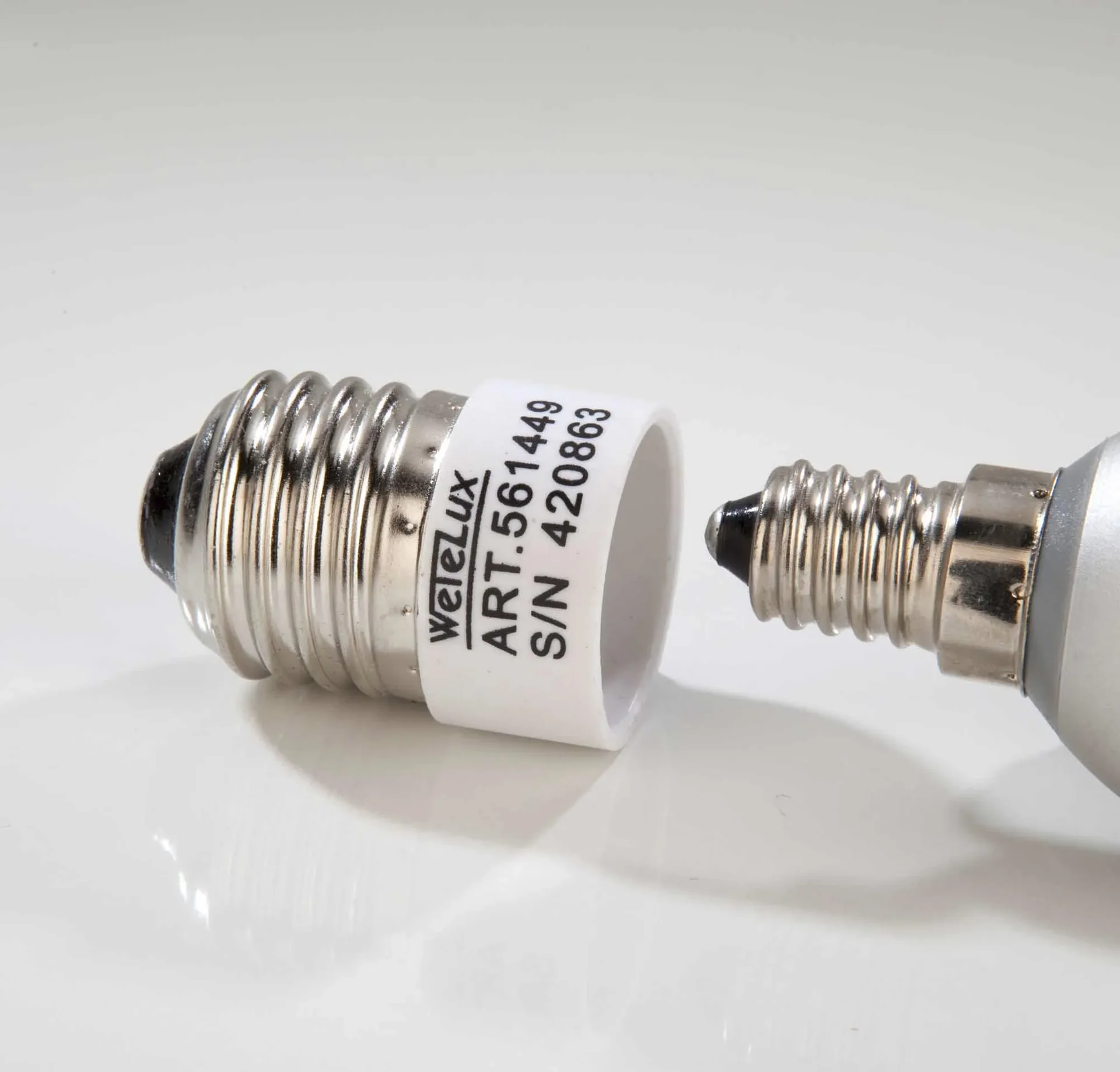 Adapter E27 auf E14 Sockel - 3 Stück (max. 25 Watt) - 5