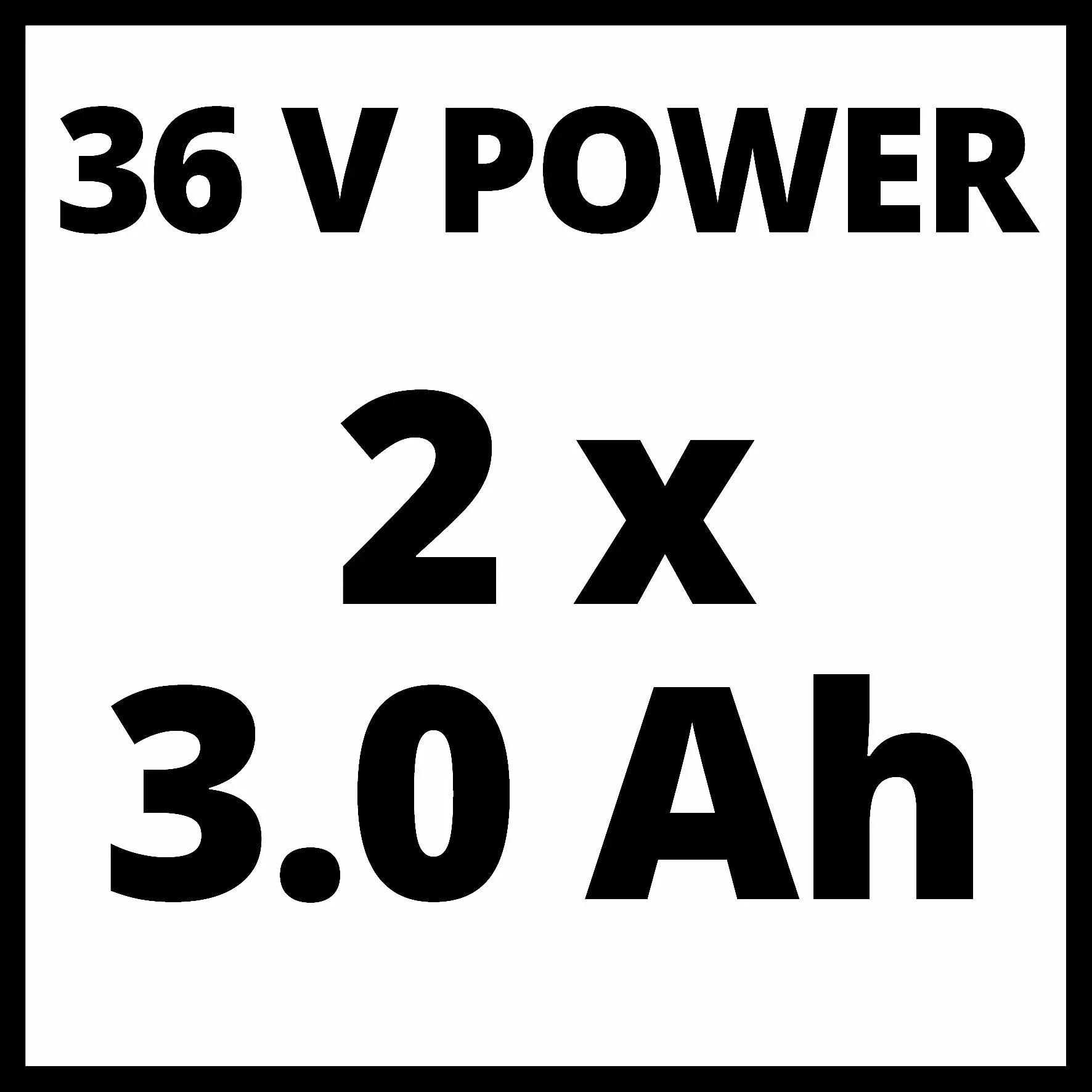 Akku-Rasenmäher Power X-Change GE-CM 36/37 Li (2x3,0Ah) - 4