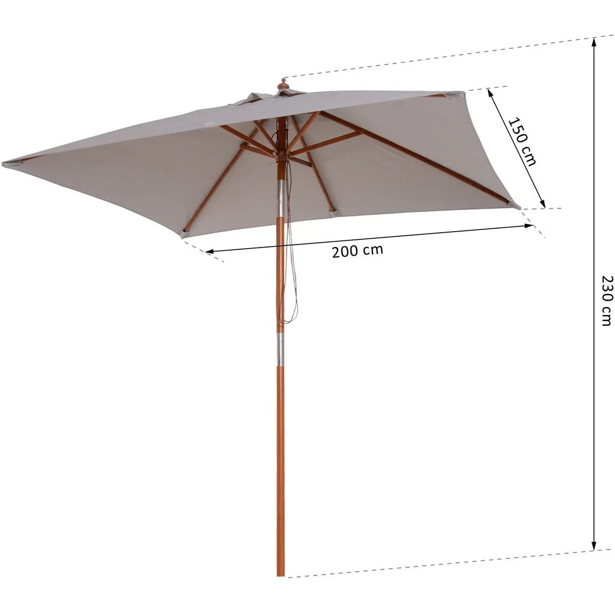 Sonnenschirm knickbar - 5