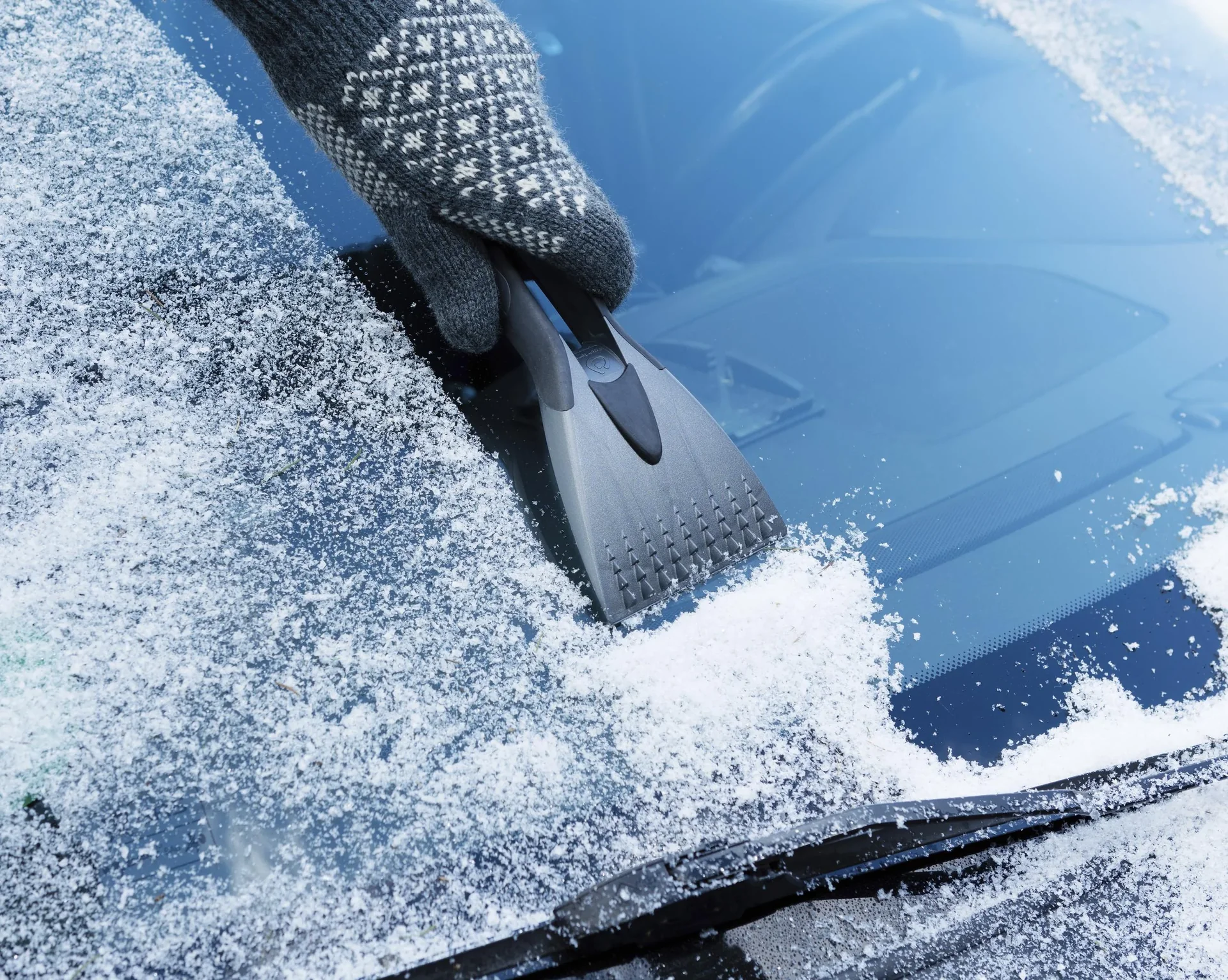 Eisschaber 2K, mit Softgriff-Einlagen - 1