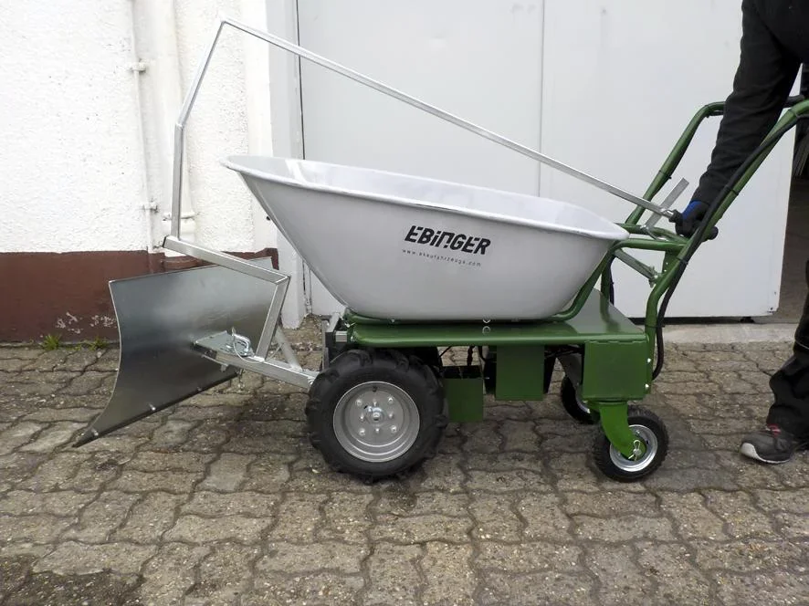 Schneeschild 75 cm, passend zu Elektroschubkarre Donkey Plus - 0