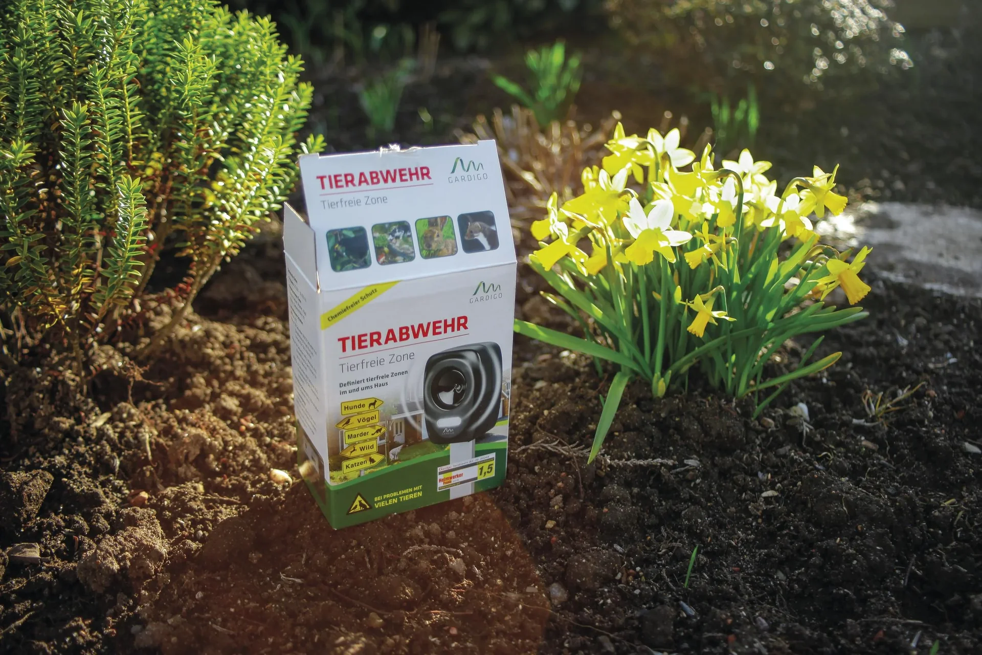 Tierabwehr mit Erdspieß - 7