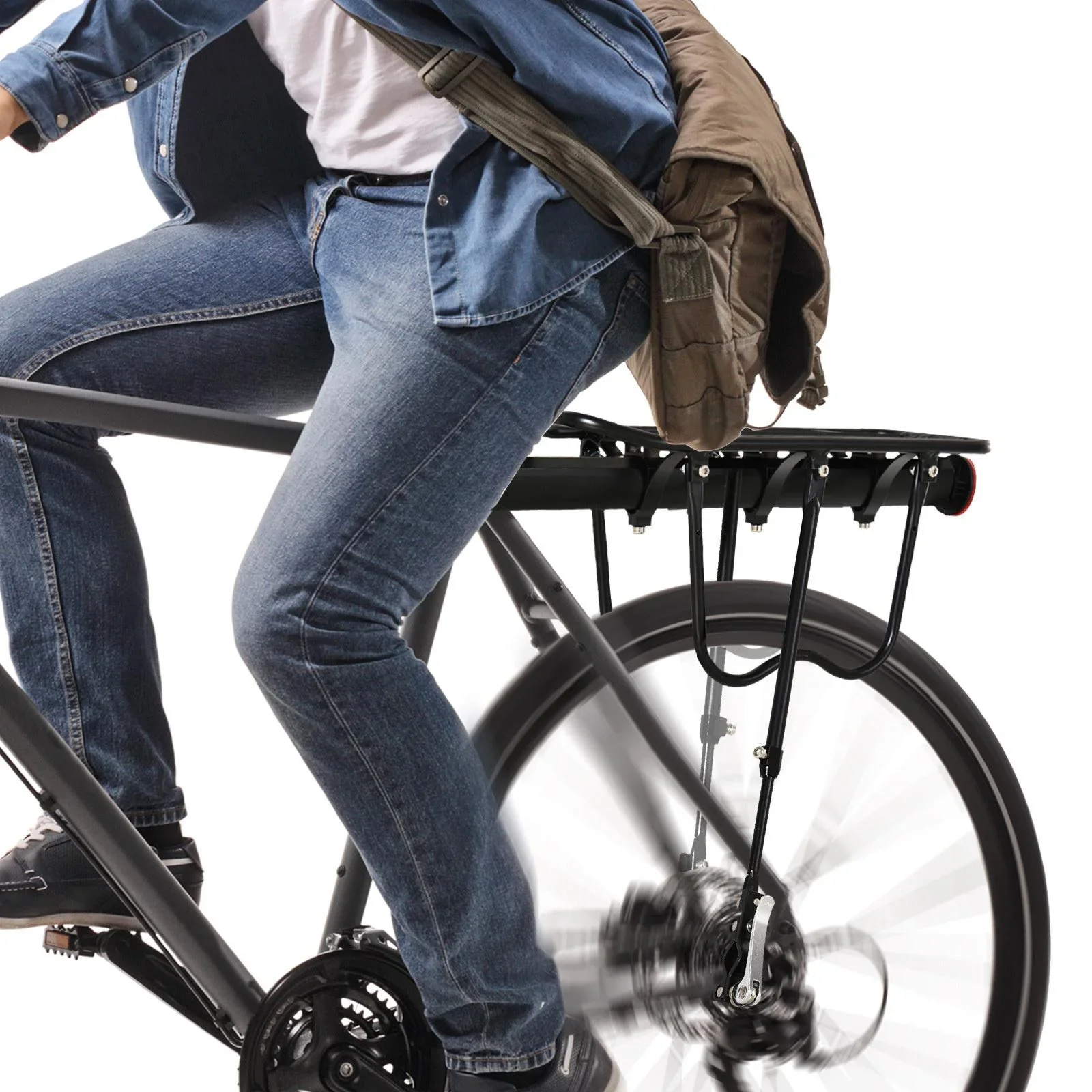 Fahrradträger-Schnellverschluss, schwarz - 2
