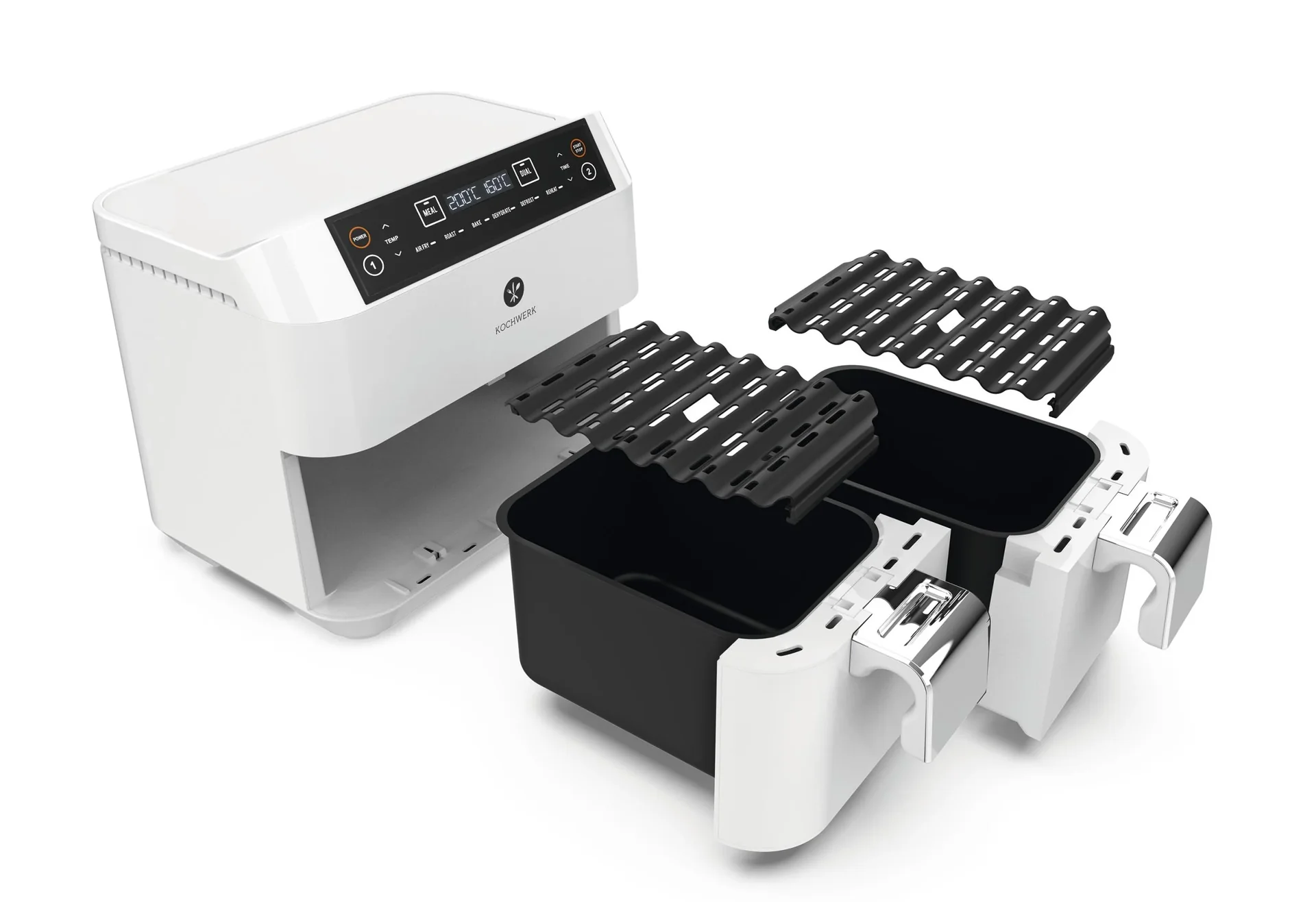 Heißluft-Fritteuse Doppelkorb Kochwerk - 7